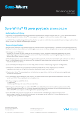 Sure-White PS cover Polyback - TF